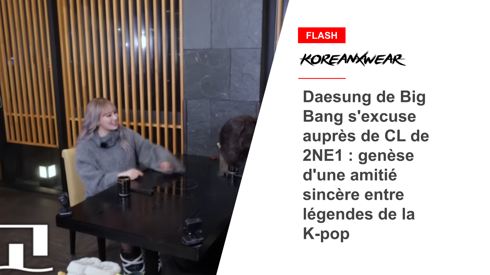 Big Bang's Daesung Apologizes to 2NE1's CL: Genesis of a Sincere Friendship Between K-pop Legends 